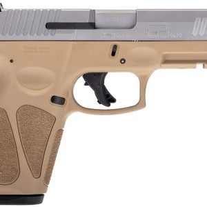Taurus G3 Full Size Pistol - Tan / Stainless | 9mm | 4" Barrel | 17rd