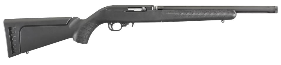 RUGER 10/22 TD 22LR BL/SY 16" TB FLT