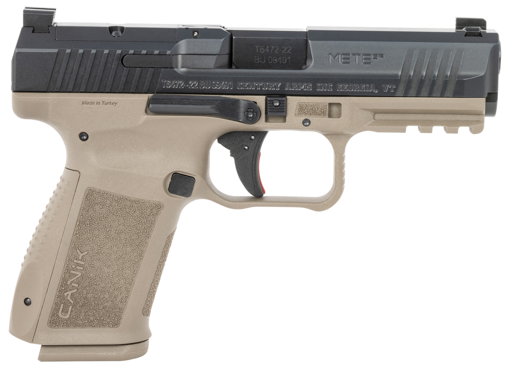 CANIK METE SF Pistol - FDE | 9mm | 4.08" Barrel | 2 - 15rd Mag | Full Accessory Kit