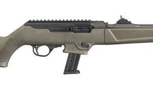 RUGER PC CARBINE 9MM BL/ODG 16" 17+1