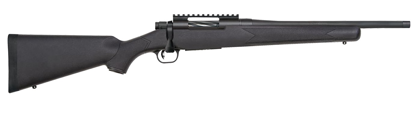 MOSSBERG PATRIOT 6.5CR BL/SYN 18" TB