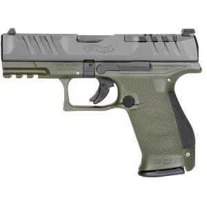 WALTHER ARMS PDP 9MM CPT 4" BLK/GRN OR 10+1