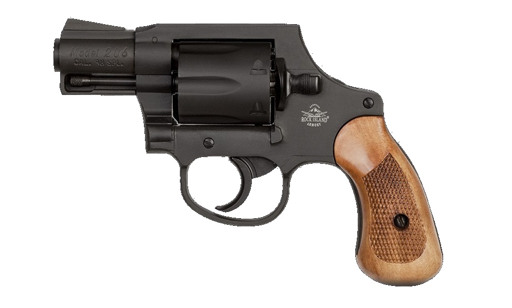 ROCK ISLAND ARMORY M206 REVOLVER 38SP 2" SPURLESS