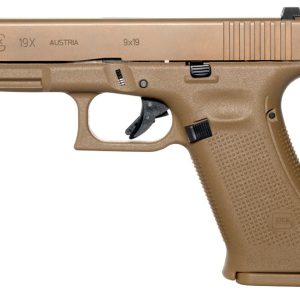 GLOCK G19X G5 9MM 19+1 4.0" FDE GNS