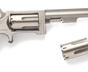 NORTH AMERICAN ARMS SIDEWINDER 22M/22LR 4" SS    #