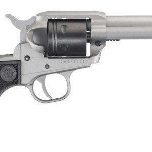 RUGER WRANGLER 22LR SLVR/SY 4.6" 6SH