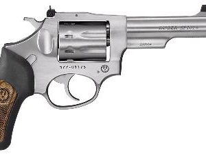 RUGER SP101 22LR 4.2" SS AS FIB OPT
