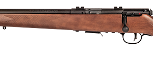 SAVAGE ARMS 93 BOLT 17HMR BL/WD HVBBL LH