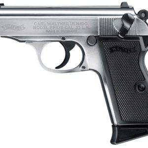 WALTHER ARMS PPK/S 22LR 10+1 NKL PLTD 3.35"