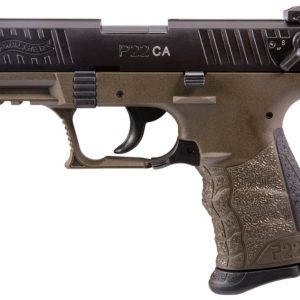 WALTHER ARMS P22 MLTRY 22LR 10+1 3.4" OD CA