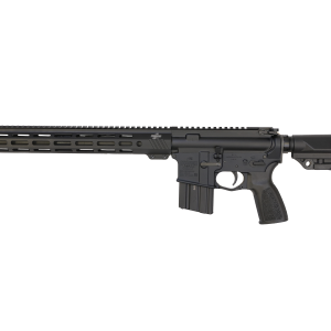 Bushmaster 450 Bravo Zulu AR Rifle - Black | .450 Bushmaster | 16" barrel | 14" BFI Free Float M-LOK Rail | THRiL Buttstock & Pistol Grip | Snake Charmer Muzzle Brake | DM2S 2 Stage Trigger