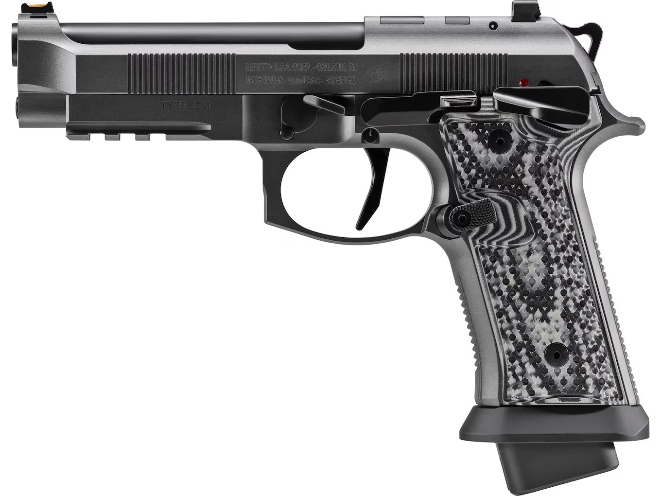 BERETTA 92XI SQUALO 9MM BK 4.7" 22+1