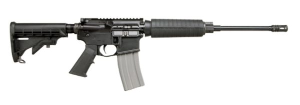 Del-Ton Echo 316L Forged Aluminum AR15 Rifle - Black | 5.56NATO | 16" Light Profile Barrel | Carbine Handguard | M4 Stock| A2 Flash Hider | Optic Ready