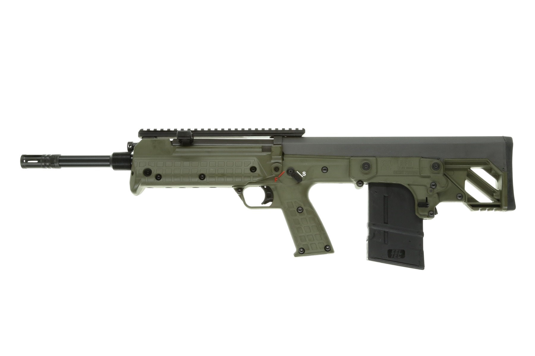 Kel-Tec RFB Bullpup Rifle - OD Green | 7.62 NATO | 18.5" Barrel
