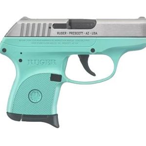 RUGER LCP 380ACP TURQUOISE/SS 6+1