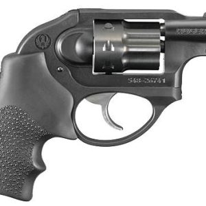 RUGER LCR 22LR BL/HOGUE GRP 8RD DAO