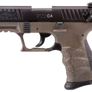 WALTHER ARMS P22 22LR BLK/FDE 10+1 3.4" CA