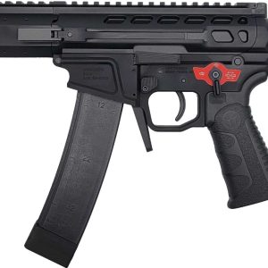 Wraithworks WARSCORP9 Side-charging AR Pistol - Black | 9mm | 8.5" Barrel | 7" M-LOK Rail | Accepts Scorpion Mags | Installed BSFIII Trigger