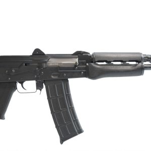 Zastava ZPAP85 AK-47 Pistol BULGED TRUNNION 1.5MM RECEIVER - Stained Wood Handguard | 5.56NATO | 10" Chrome Lined Barrel