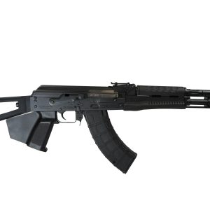 Zastava ZPAPM70 AK-47 Rifle BULGED TRUNNION 1.5MM RECEIVER - Black | 7.62x39 | 16.3" Chrome Lined Barrel | Triangle Stock | Featureless Grip | CA Compliant