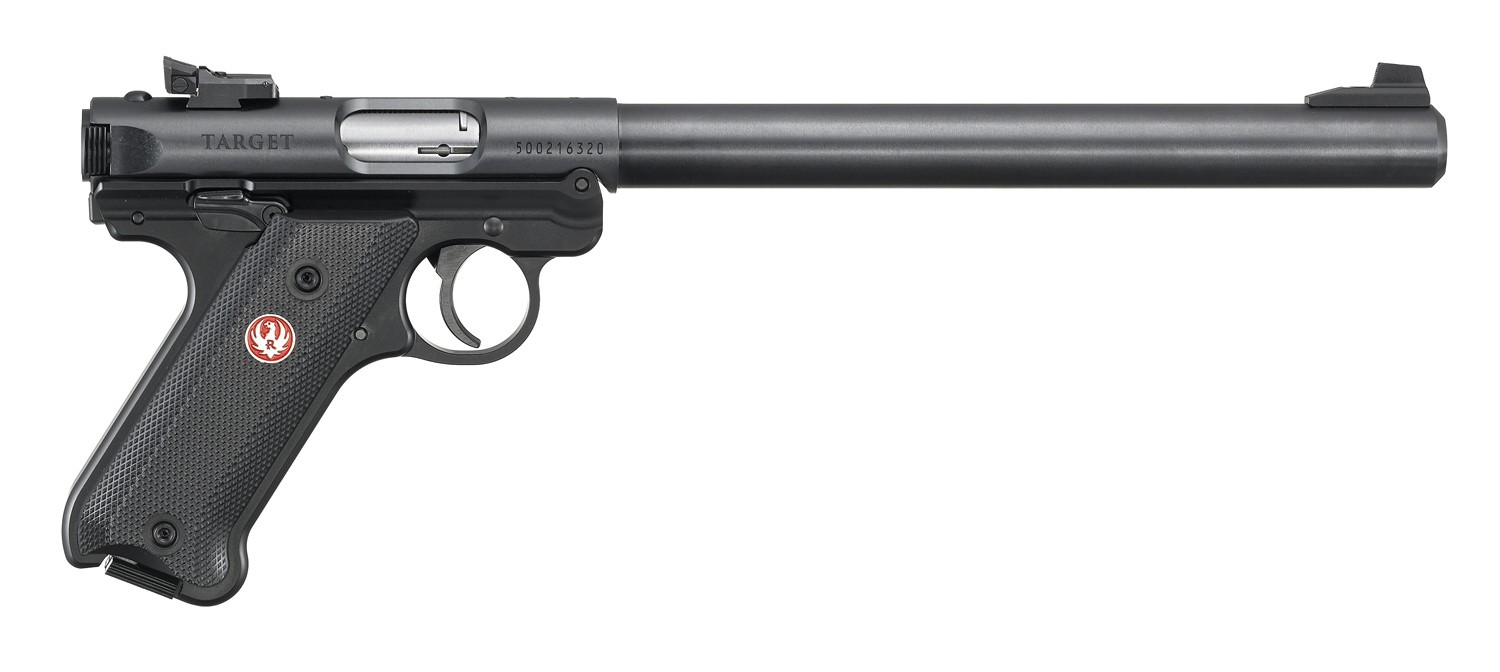 RUGER MKIV TRGT 22LR 10" BL/SYN 10+1