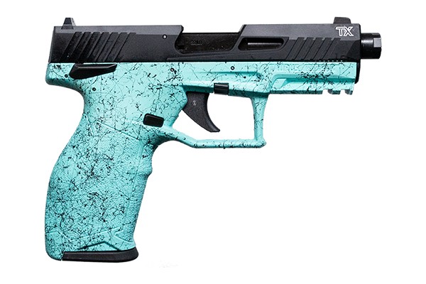TAURUS TX22G2 22LR BLK/CYAN SPL 10+1