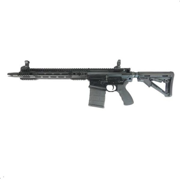 Franklin Armory Militia M4 AR SBR - Black | 7.62 NATO / .308 WIN | 14.5" Barrel | Triumvir Muzzle Device (Pinned & Welded) | Custom Tuned Trigger