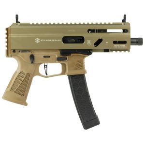 Grand Power Stribog SP9A3S Pistol - FDE | 9mm | 5" Threaded Barrel | 30rd