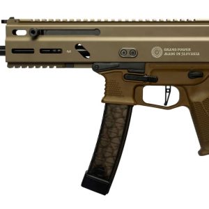 Grand Power Stribog SP9A1 Pistol - FDE | 9mm | 8" Threaded Barrel | 30rd