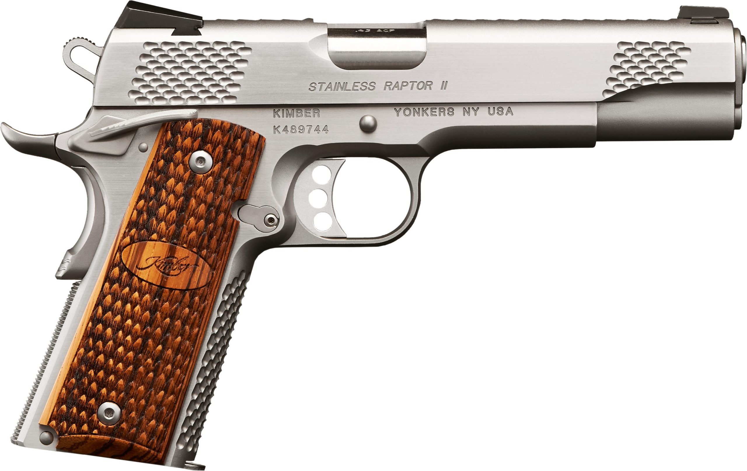 KIMBER STAINLESS RAPTOR II 45ACP 5"