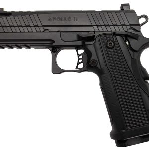 LFA Apollo 11 Compact Pistol - 9mm | Black |Aluminum Grip | 4.1" | 1x17rd Mag