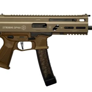 Grand Power Stribog SP45A3 .45 ACP Semi-Auto Pistol - Flat Dark Earth | 8" Threaded Barrel | 3x 20rd Mags