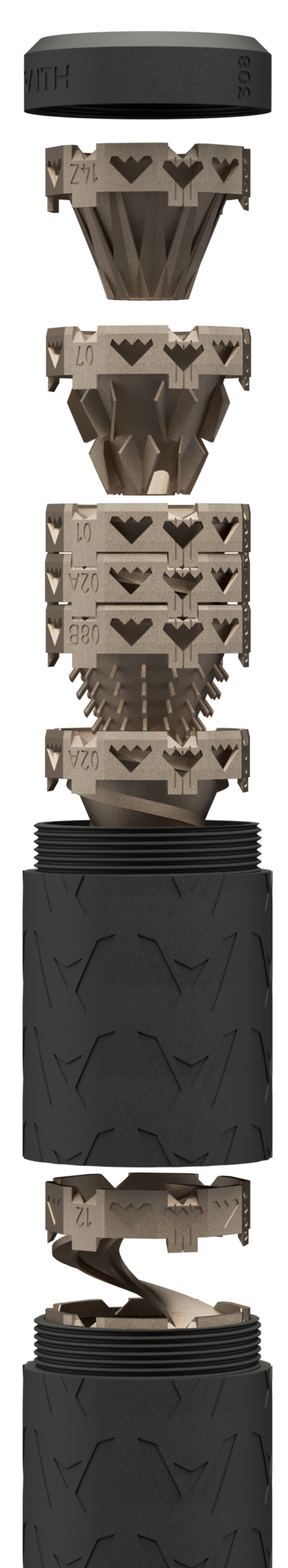 Suppressor component diagram